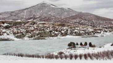 Kahramanmaraş’ta Baraj ve Göletler Buz Tuttu