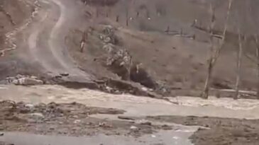 Kahramanmaraş’ta Sağanak Yağışlar Taşkınlara Neden Oldu