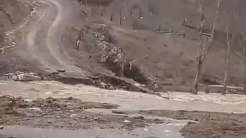 Kahramanmaraş’ta Sağanak Yağışlar Taşkınlara Neden Oldu