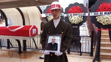 Kocaeli’de Trafik Kazasında Ölen Kıdemli Üstçavuşun Cenazesi Hatay’da Defnedildi