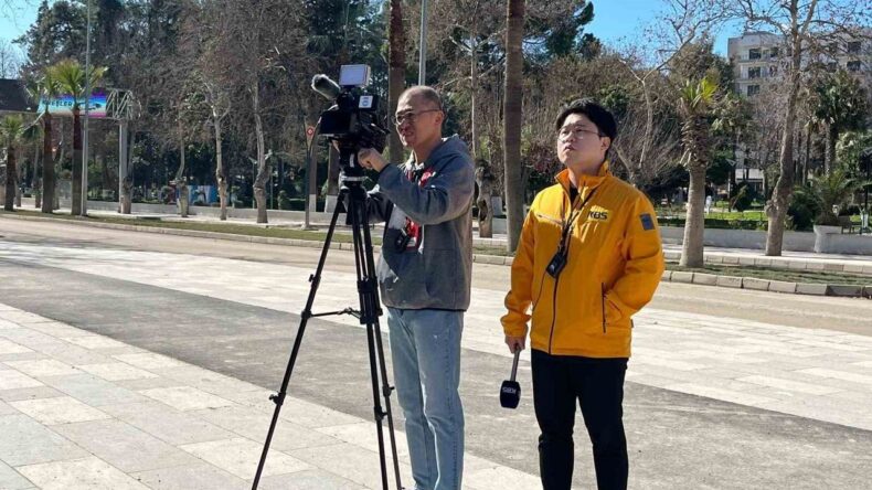 Koreli Basın Mensubundan Hatay’daki Deprem Çalışmalarına Övgü