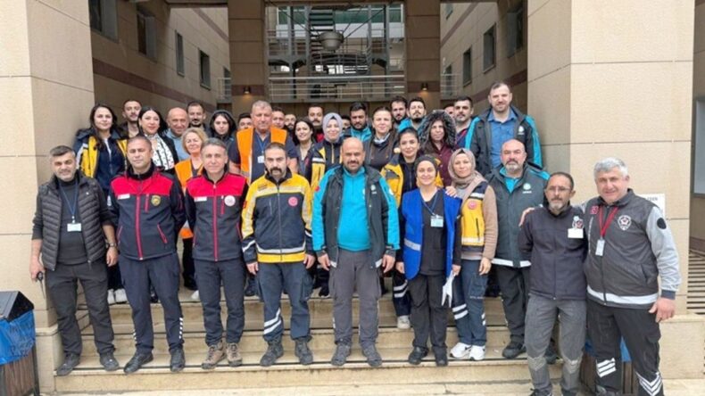 Özel Mozaik Hastanesi’nde Afet Hazırlık Tatbikatı Gerçekleştirildi