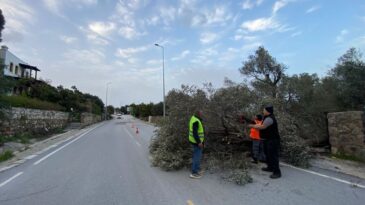 Muğla’da Fırtına ve Sağanak Yağış Etkili Oluyor