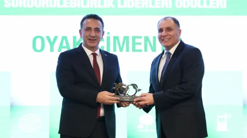 OYAK Çimento’ya “Sürdürülebilirlik Liderleri” Ödülü
