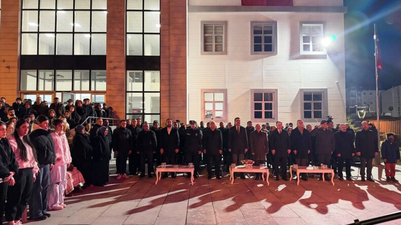 Pazarcık’ta 6 Şubat Depremlerinde Yaşamını Yitirenler Anıldı