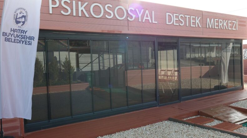 Hatay’da Ücretsiz Psikososyal Destek Merkezi Açıldı
