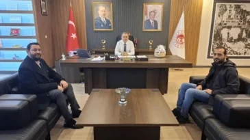 Başkan Karaçay’dan Kaymakam Akdaş’a Ziyaret