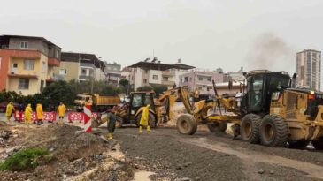 Tarsus’ta Sağanak Yağışlara Anında Müdahale