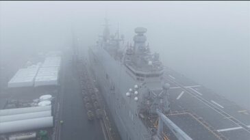 TCG Anadolu, Steadfast Dart-26 Tatbikatı’nda Görevli Kara Unsurlarını Almanya’ya Ulaştırdı