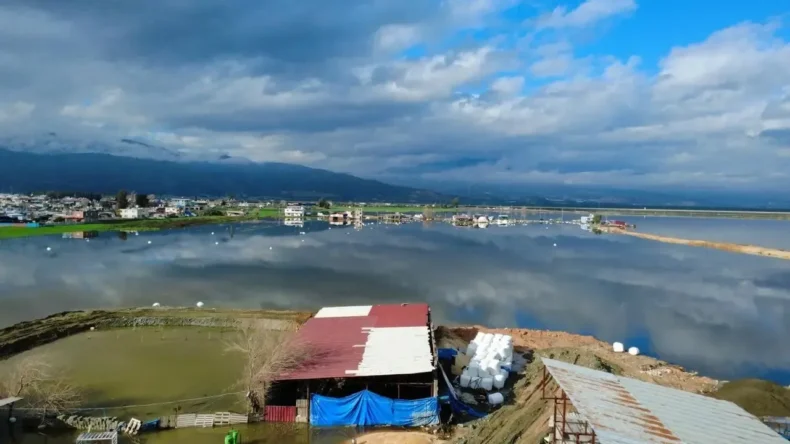 Hatay’da Mahalleler Sular Altında Kaldı