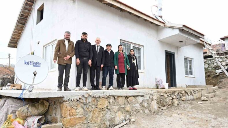 Yangında Evi Yanan Aileye Başkan’dan Yeni Yuva