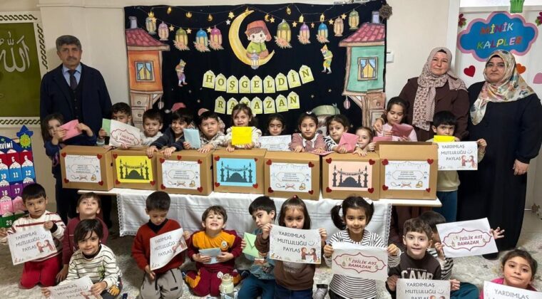 Anamur’da Miniklerden Ramazan Dayanışması