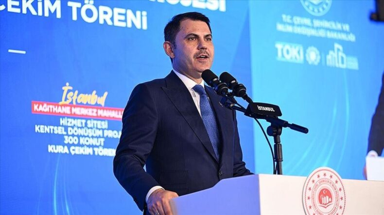 Bakan Kurum: Bayramdan Sonra İstanbul’da 100 Bin Sosyal Konutun Hak Sahipleri Belirlenecek