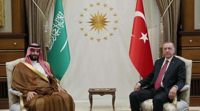 Cumhurbaşkanı Erdoğan, Suudi Arabistan Veliaht Prensi Selman ile Telefonda Görüştü