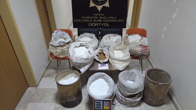 Hatay’da Uyuşturucu Operasyonu: Zanlı Tutuklandı