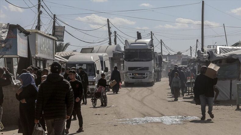 İsrail, İran Savaşı Sonrası Gazze’ye Yardım Sevkiyatını Yüzde 10’a Düşürdü
