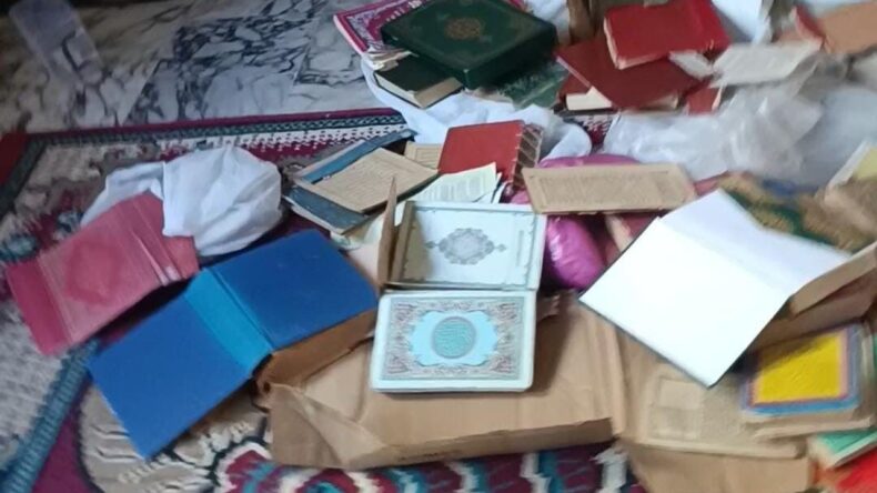 Kur’an Kursuna Saldırı: Kuran-ı Kerim’lere Zarar Verildi