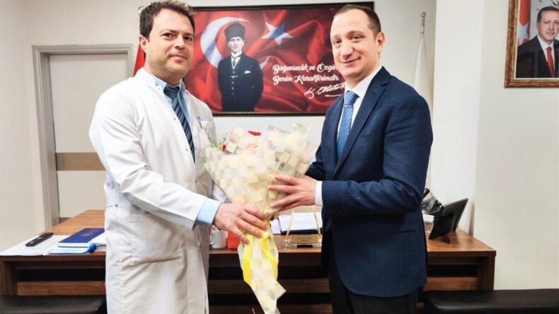 Tarsus Kaymakamı Akyüz, Tarsus Devlet Hastanesini Ziyaret Etti