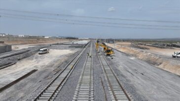 Kayseri’de Demiryolu Lojistik Merkezi Projesi Yüzde 70 Tamamlandı