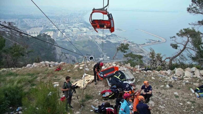 Antalya’daki teleferik kazası davasında 8 sanığa hapis cezası