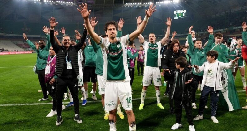 Ziraat Türkiye Kupası’nda Konyaspor yarı finale yükseldi