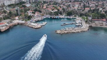 Antalya’da Deniz Polisleri Mavi Sularda Teyakkuzda
