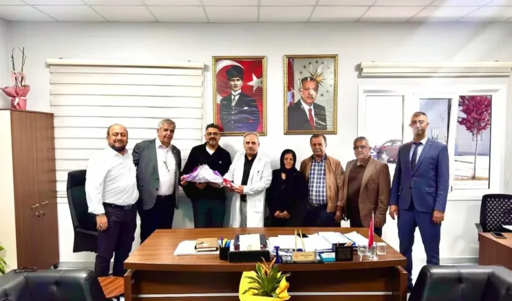 Başkan Gülcü’den Defne Devlet Hastanesine Teşekkür Ziyareti