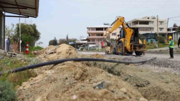 Samandağ’da içme suyu şebeke projesinin yüzde 88’i tamamlandı