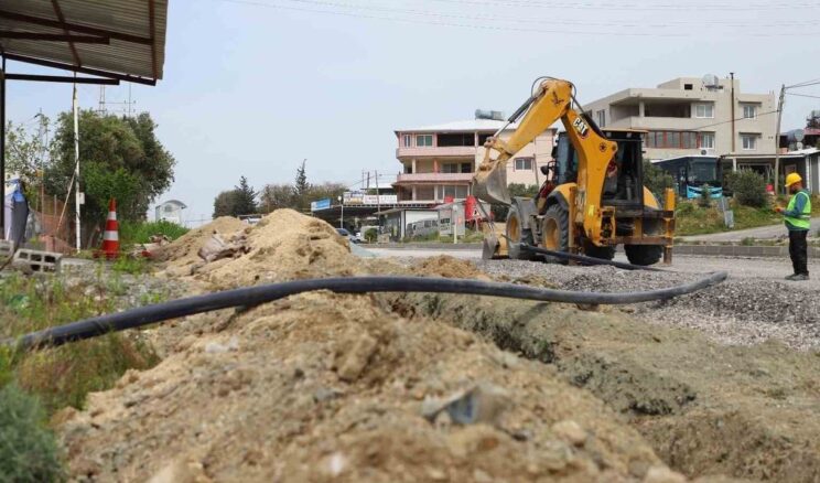 Samandağ’da içme suyu şebeke projesinin yüzde 88’i tamamlandı