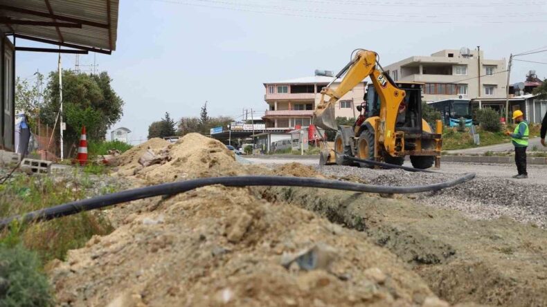 Samandağ’da içme suyu şebeke projesinin yüzde 88’i tamamlandı