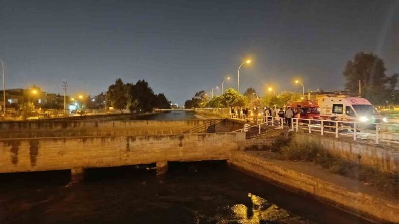 Adana’da Sulama Kanalına Düşen Kişi Kayboldu