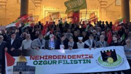 İsrail’in Küresel Sumud Filosu’na Saldırısı Protesto Edildi