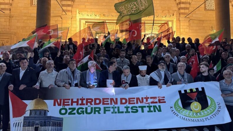 İsrail’in Küresel Sumud Filosu’na Saldırısı Protesto Edildi