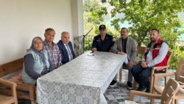 Anamur Kaymakamı Kemal Duru, Şehit Ailelerine Ziyarette Bulundu