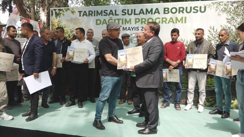 Mut Belediyesinden Sulama Kooperatiflerine Destek
