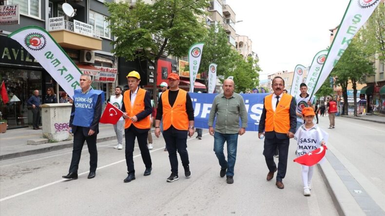 Antalya ve çevre illerde 1 Mayıs Emek ve Dayanışma Günü kutlandı