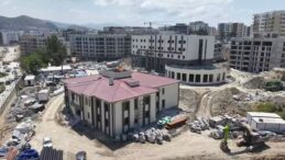 Defne İlçe Jandarma Komutanlığı İnşaat Çalışmaları Devam Ediyor