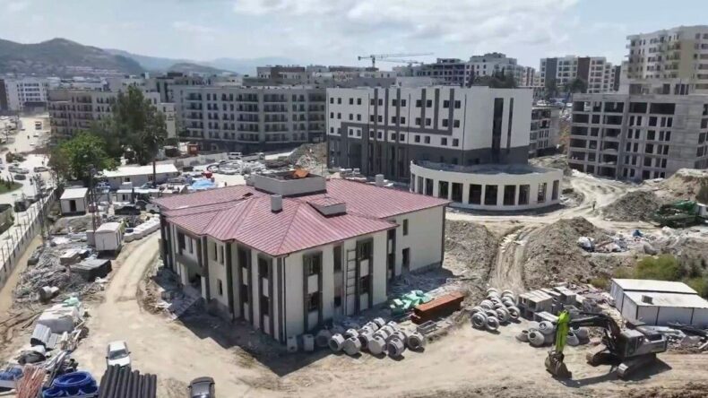 Defne İlçe Jandarma Komutanlığı İnşaat Çalışmaları Devam Ediyor