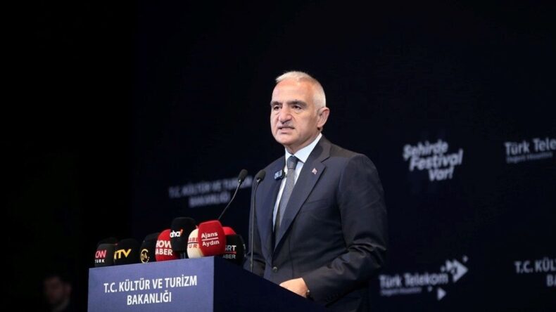Kültür ve Turizm Bakanı Ersoy, Aydın Kültür Yolu Festivali’nde konuştu