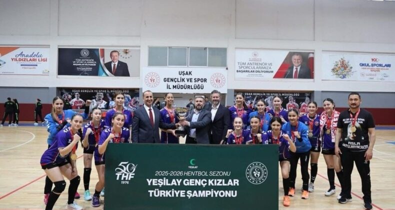 Kepez Belediyesi Genç Kızlar Hentbol Takımı Türkiye Şampiyonu Oldu