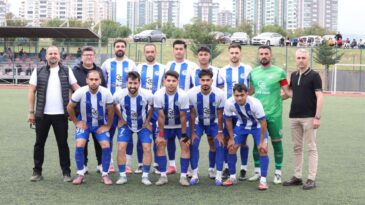 Süper Amatör Lig’de Akdeniz Belediyespor, İçel Yolspor’u 4-3 Yendi