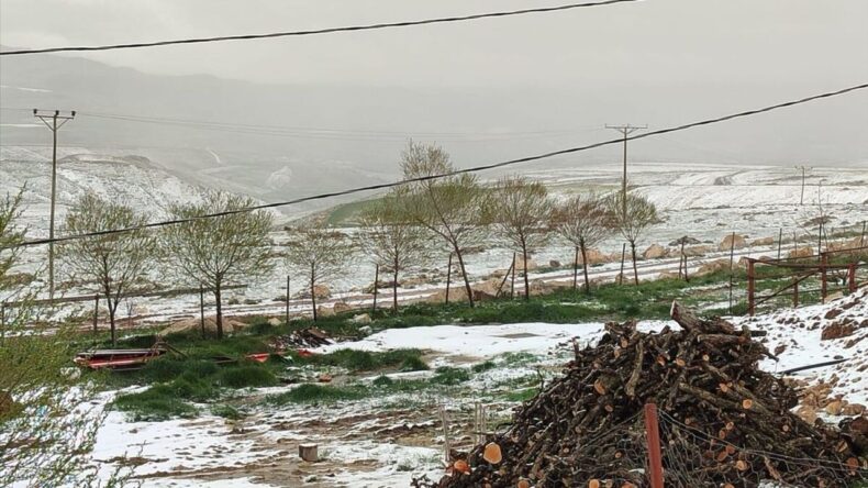 Antalya’nın Yüksek Kesimlerinde Kar ve Dolu Etkili Oldu