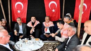 Başkan Uysal, Yörüklerle Keşkek Şöleni’nde Buluştu