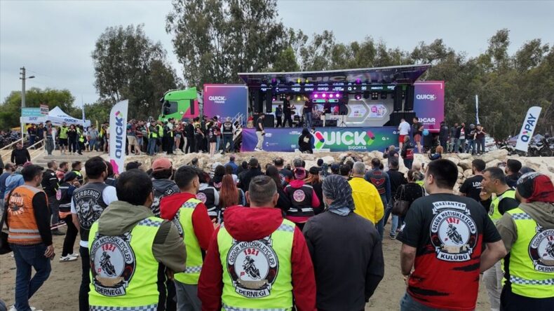 Mersin Motosiklet Festivali Yoğun İlgi Gördü