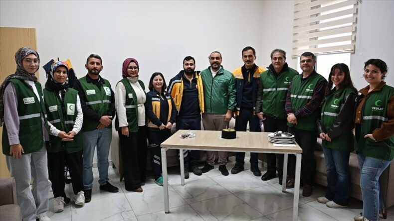 Yeşilay Kadirli Şubesinden Acil Sağlık Hizmetleri İstasyonuna ziyaret