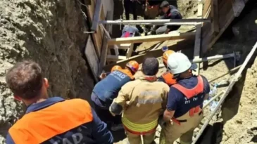 Defne TOKİ Şantiyesinde Göçük: İşçi Kurtarıldı