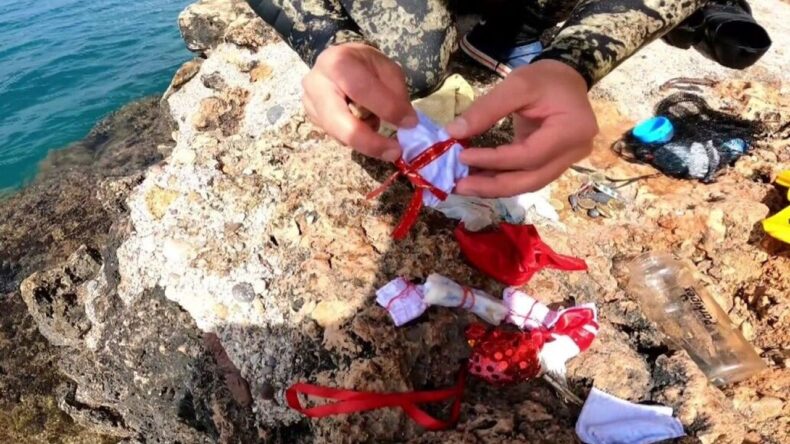 Antalya’da denizin dibi dileklerle doldu
