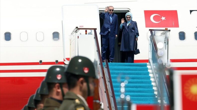 Cumhurbaşkanı Erdoğan, Kazakistan’a gitti