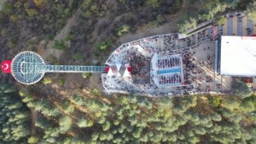 Isparta’da Cam Teras 1 Milyon Ziyaretçiyi Aştı