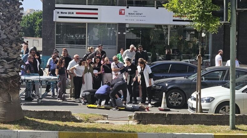 Antalya’da Yaya Yolunda Motosiklet ile Otomobil Çarpıştı